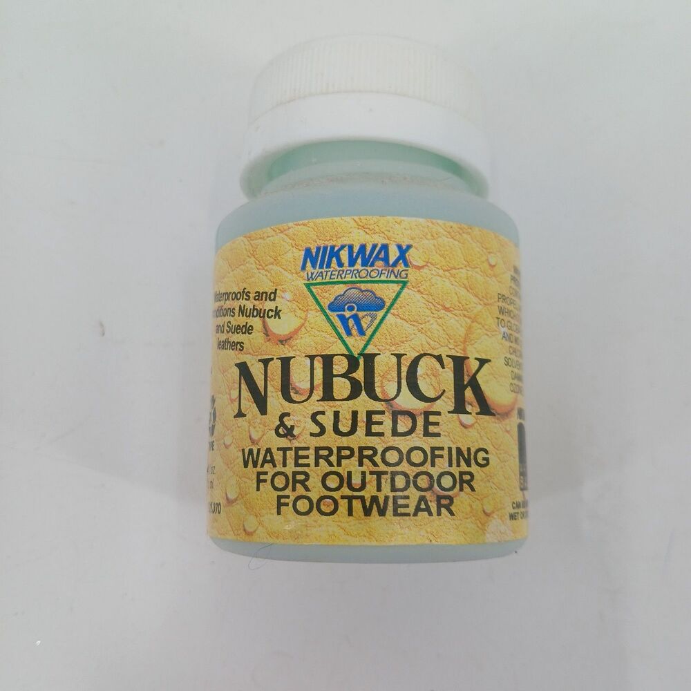 Nikwax Nubuck and Suede Waterproofing Spray For Outdoor Footwear Shoes Boots